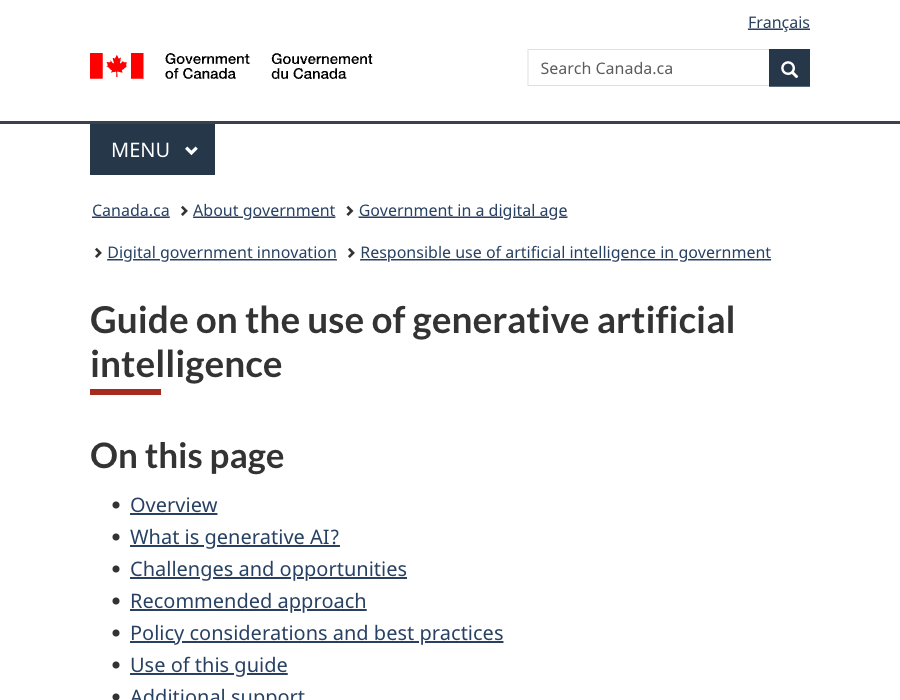 screen capture of resource