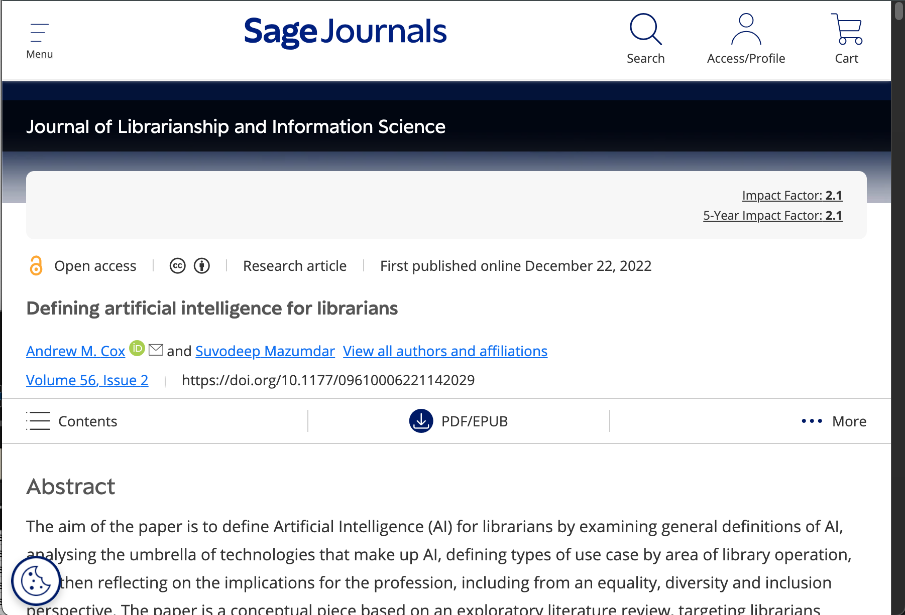 screen capture of resource