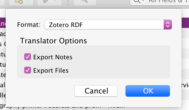 sync zotero