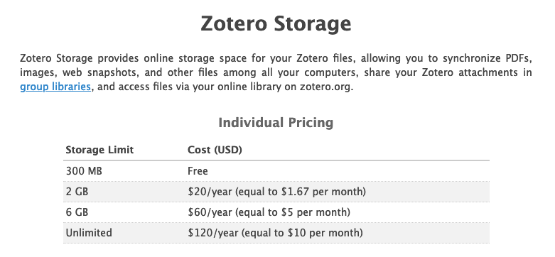 sync zotero standalone to online